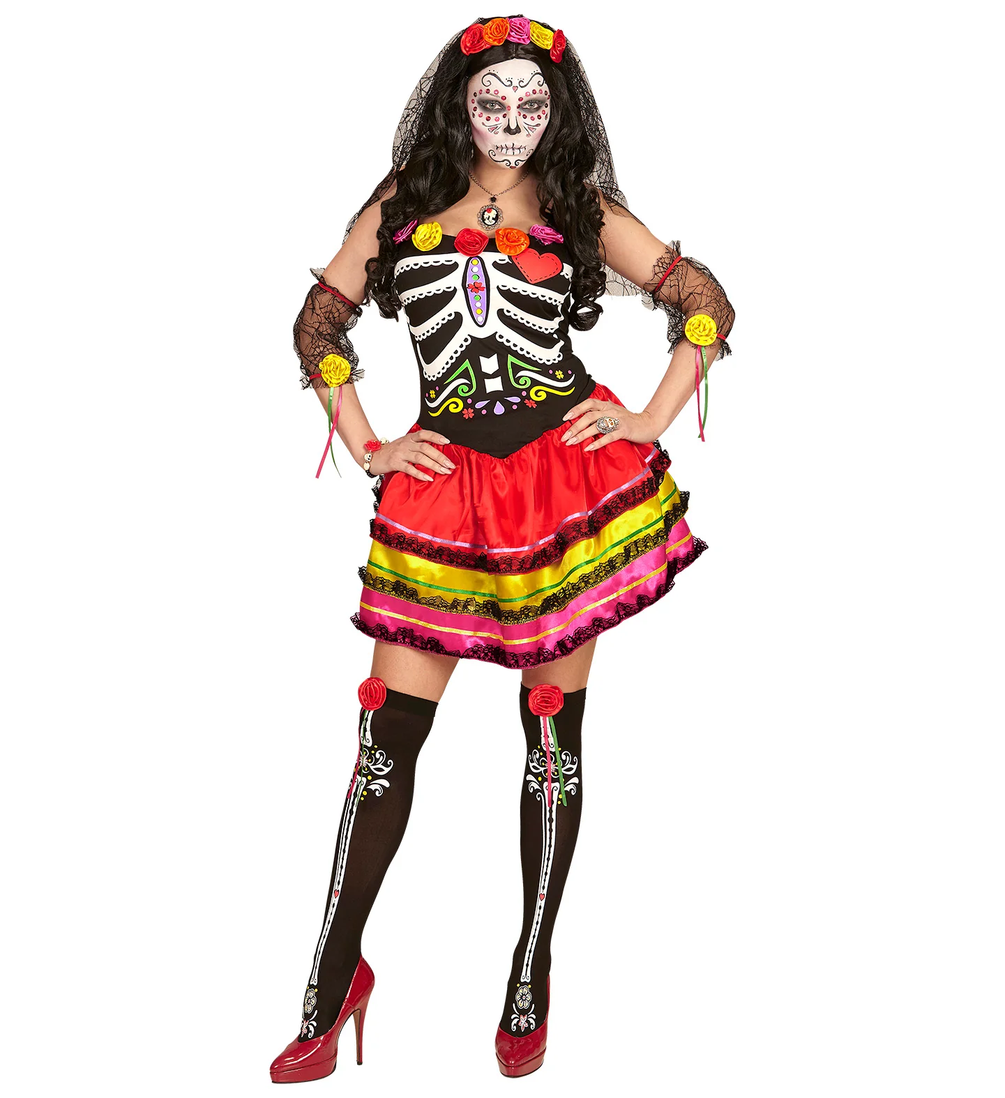 Day of the dead jurk Muertos dames