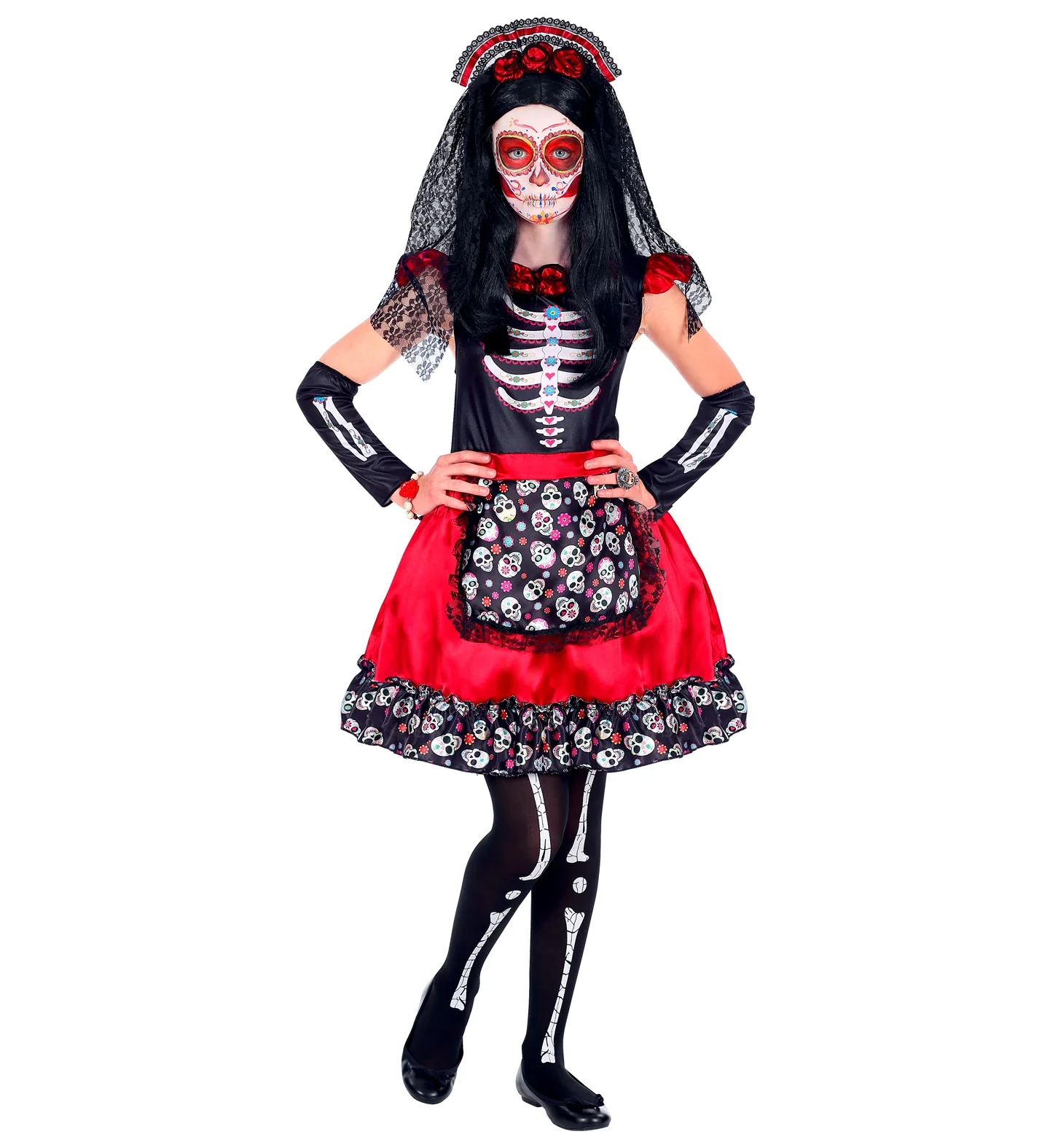 Day of the dead jurkje Demi  meisje
