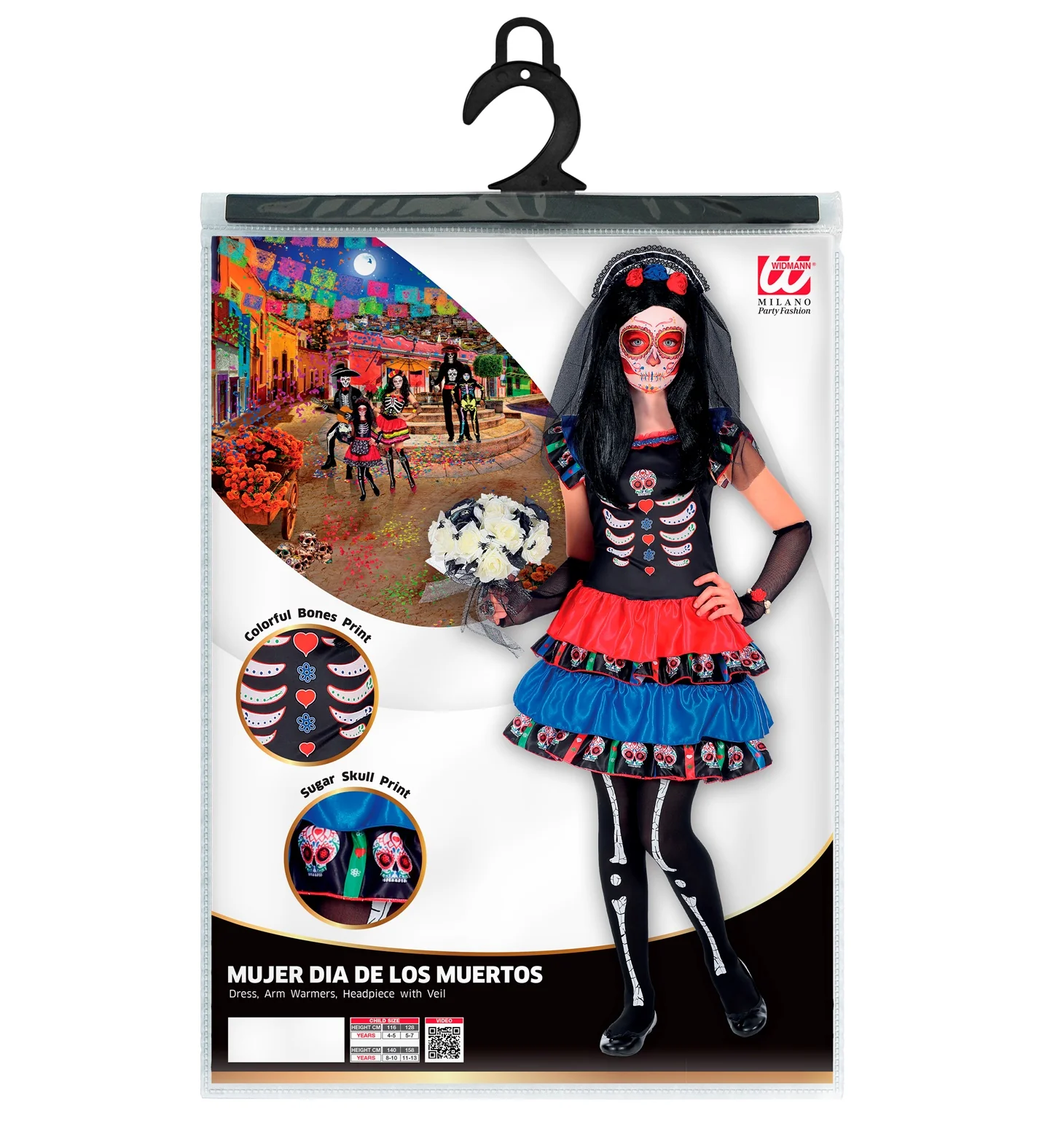 Day of the dead jurkje Yara meisje - Image 4