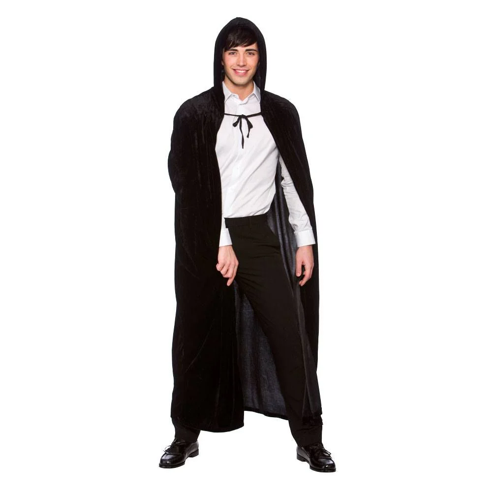 Deluxe volwassen cape zwart - Image 2