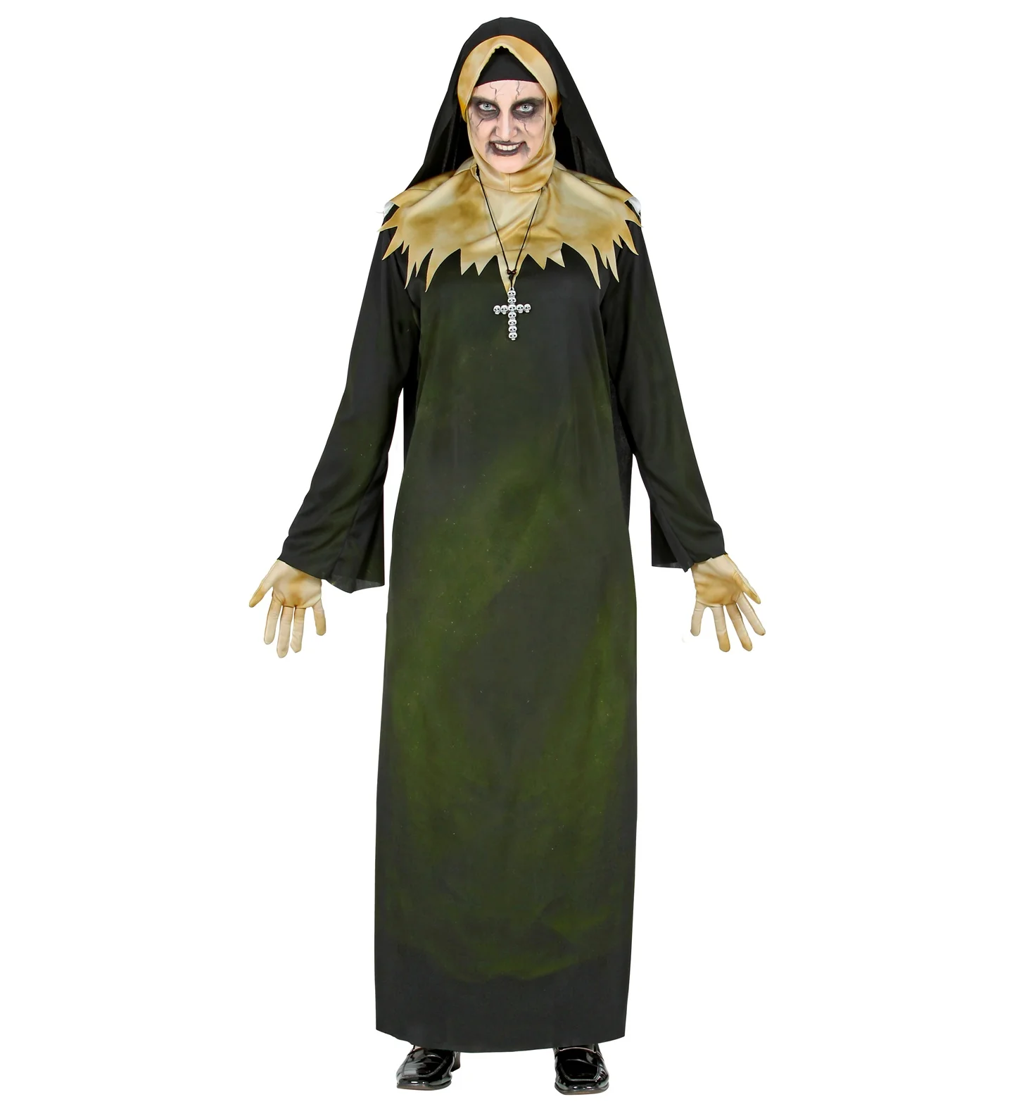 Demonisch nonnenpak halloween