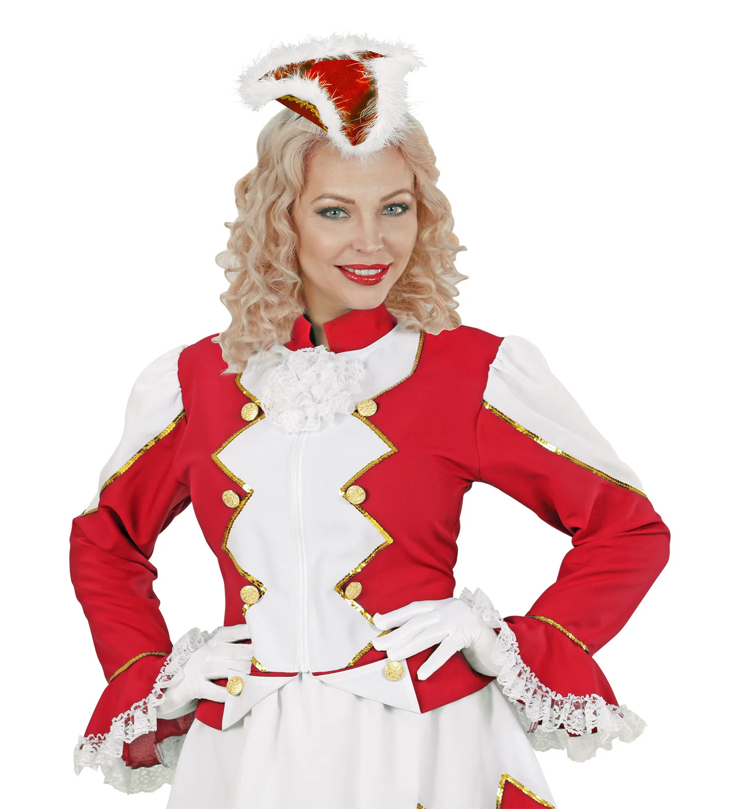 Diadeem dansmarietje rood - Image 3