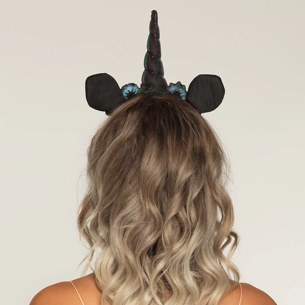 Diadeem unicorn donker - Image 3