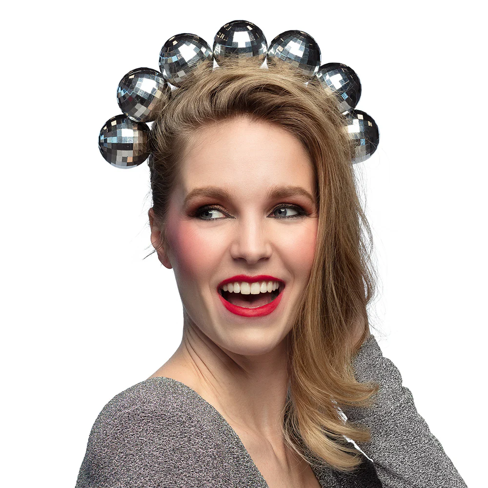 Diadeem Disco ballen groot fever - Image 2