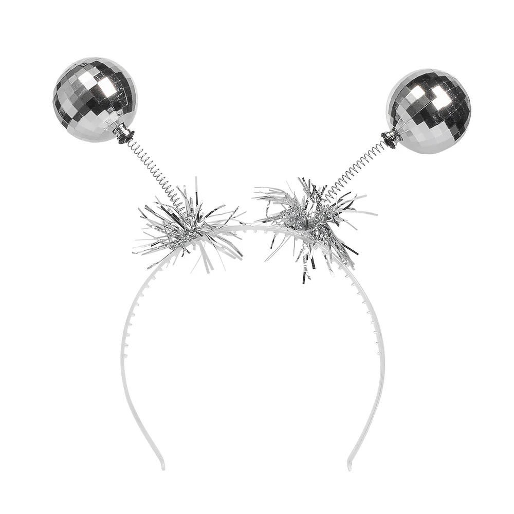 Diadeem Discoballen zilver