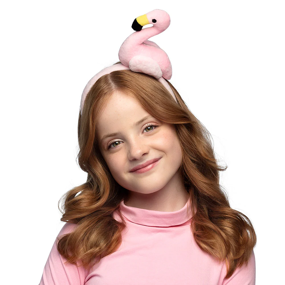 Diadeem Flamingo pluche - Image 3