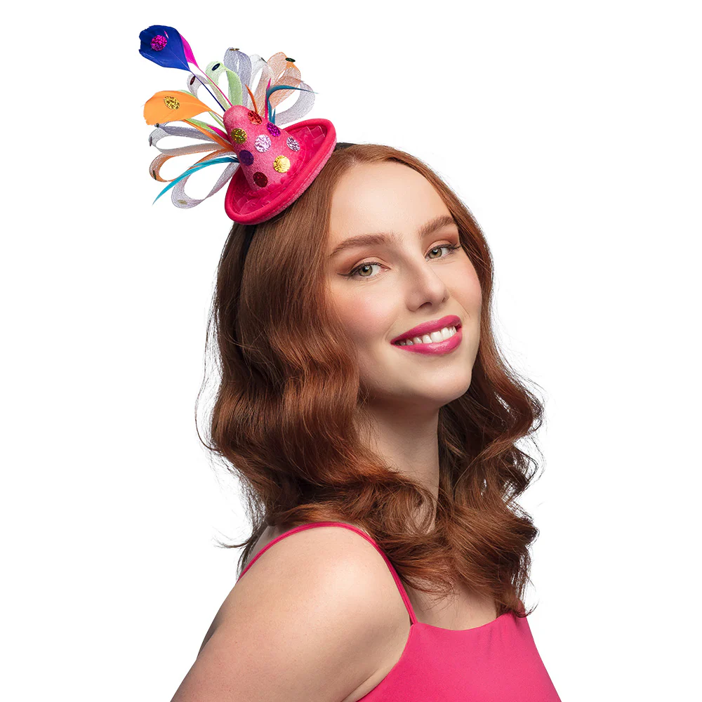Diadeem clown kleurrijk - Image 3