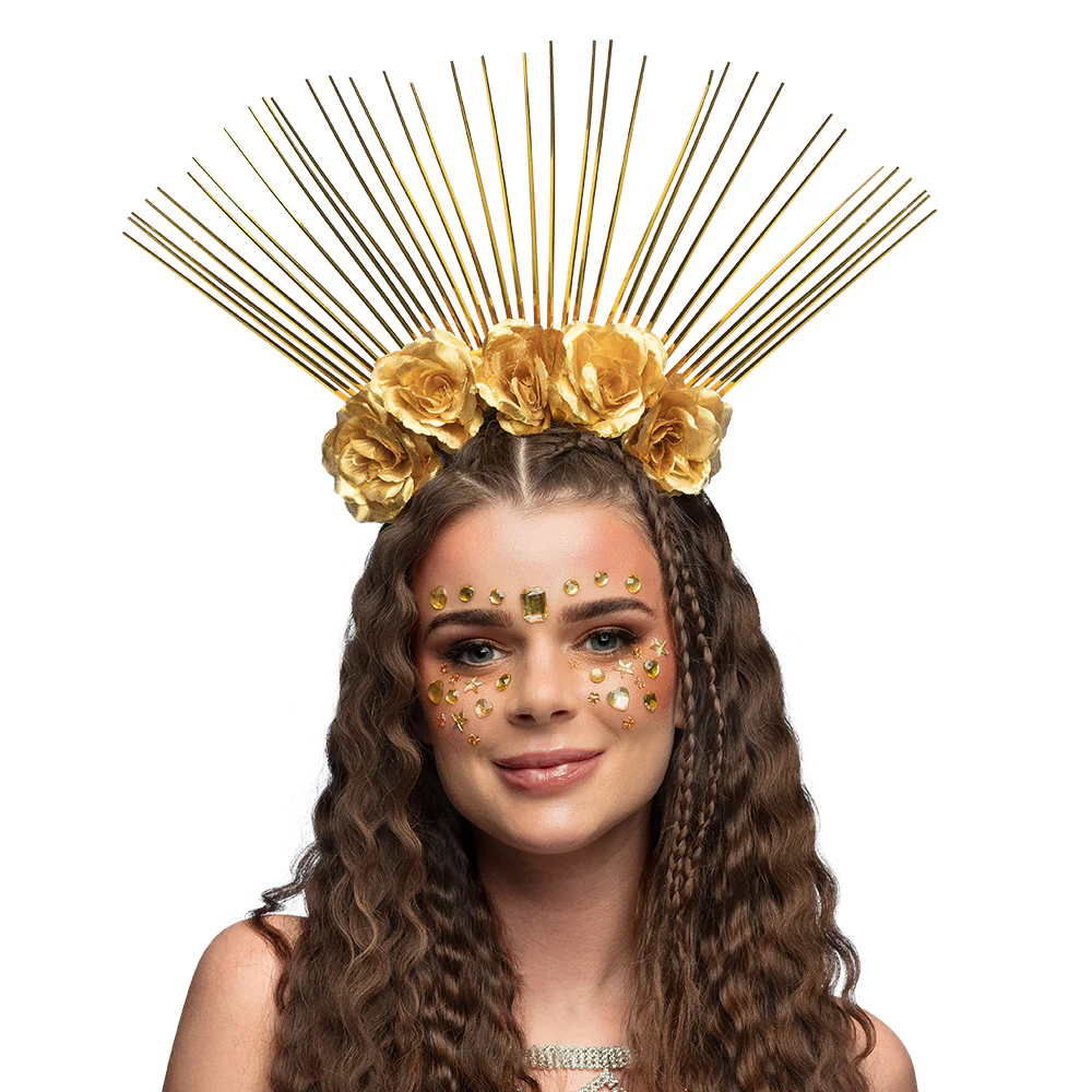 Diadeem Halo kroon Nova goud Grieks - Image 2