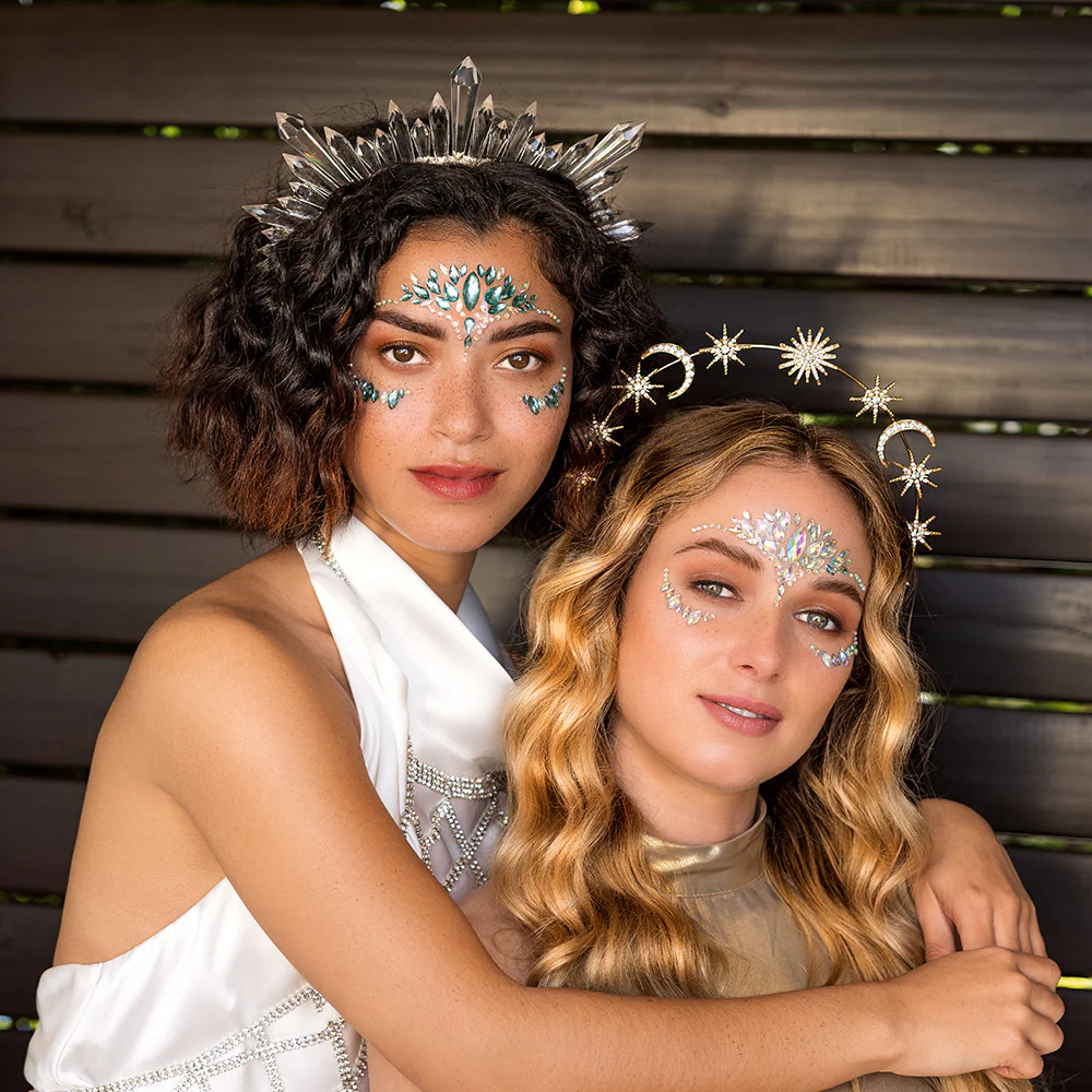 Diadeem Halo kroon Saphira - Image 4