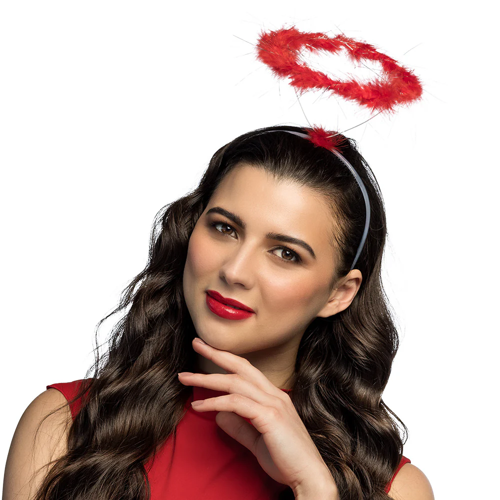 Diadeem Halo rood