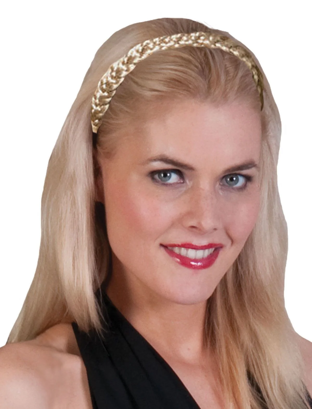 Tiara met blonde vlecht - Image 2