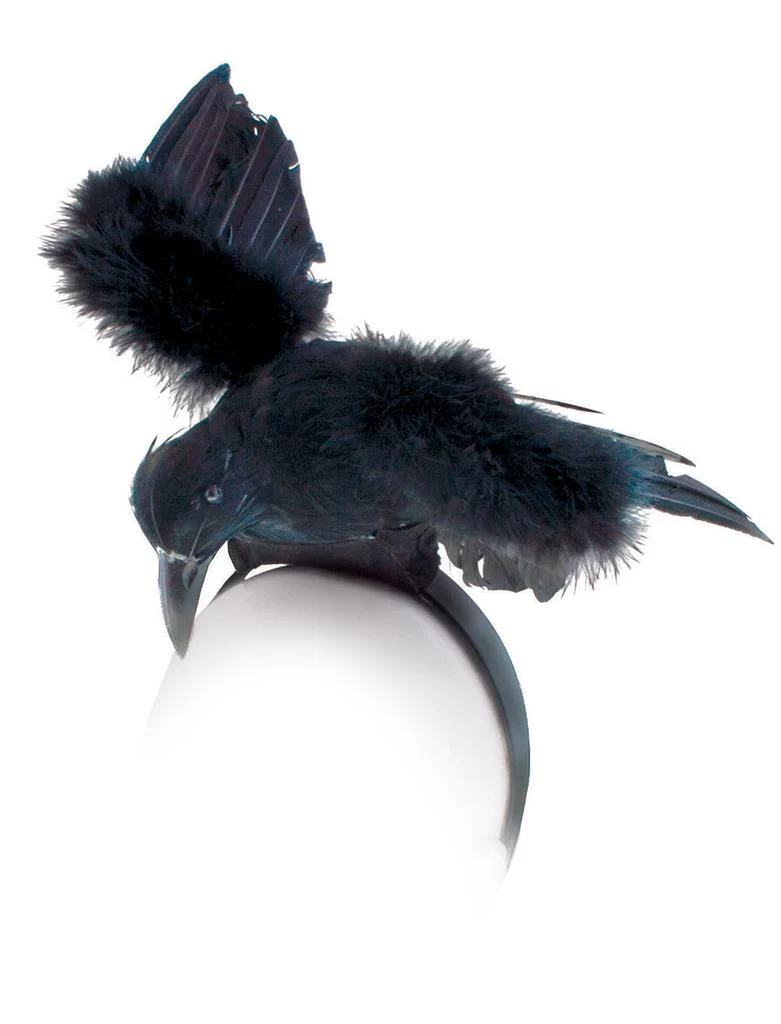 Diadeem met grote kraai - Image 2