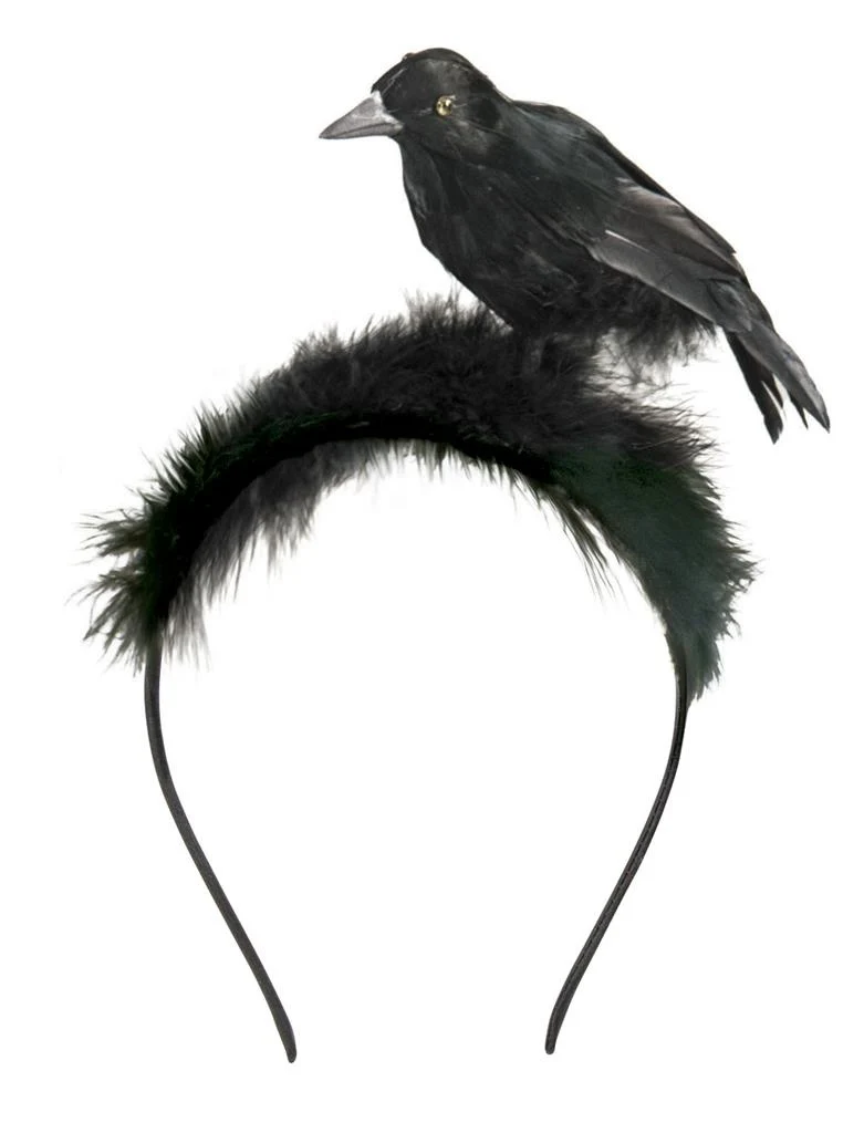 Diadeem met kraai