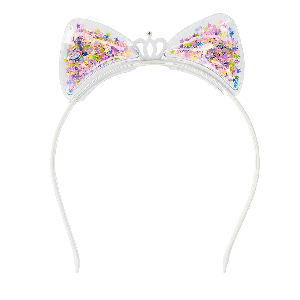 Diadeem Royal glitter kat oren - Image 4