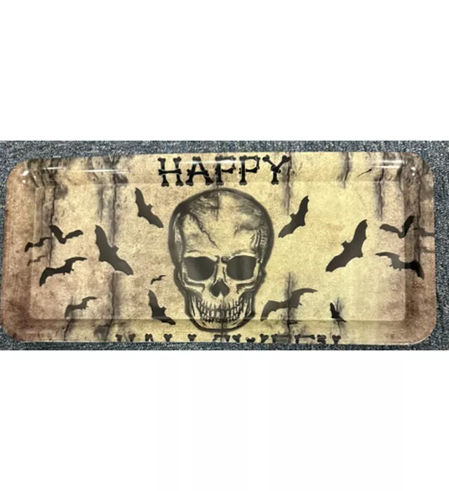 Dienblad happy halloween schedel 33 x 24 cm - Image 3