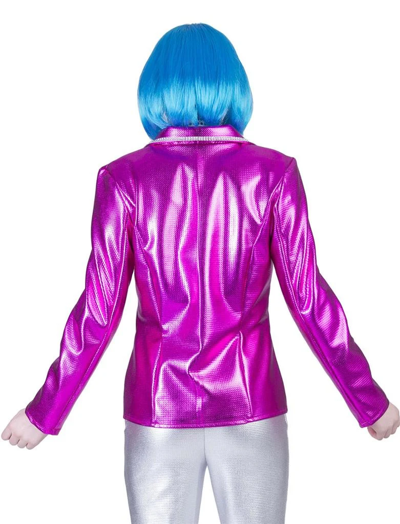 Disco Fever jas roze/fuchsia dames - Image 2