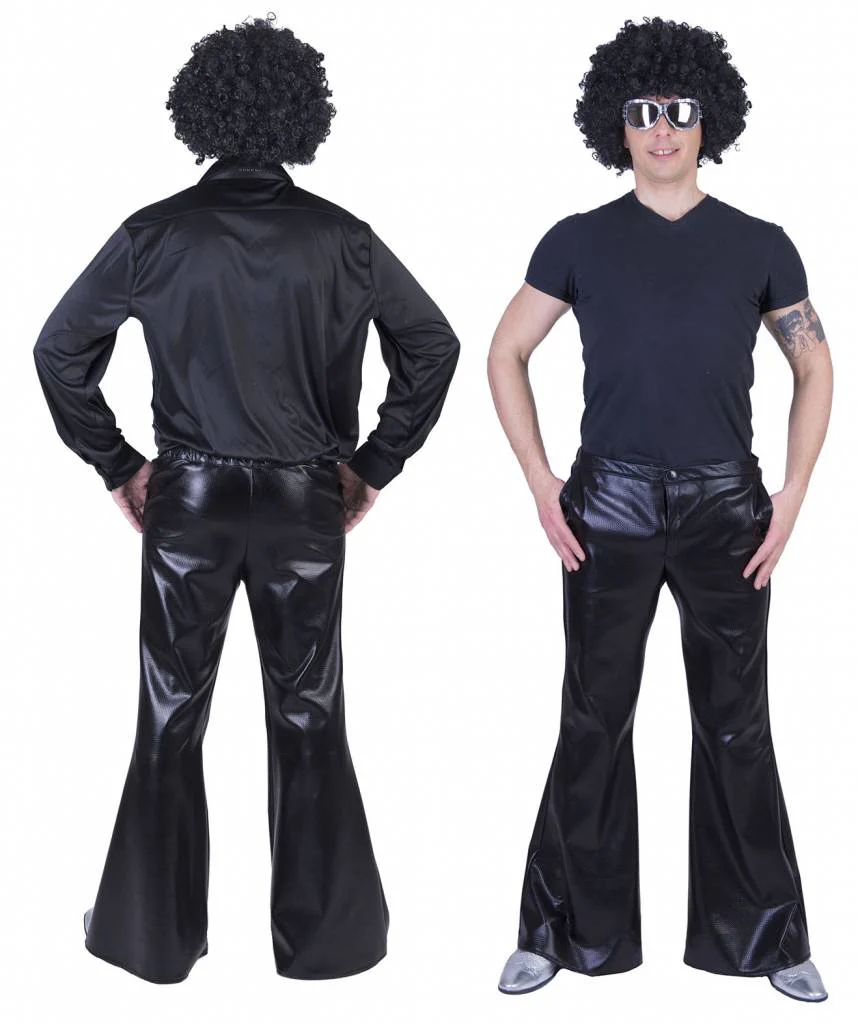 Disco broek Fever zwart - Image 5