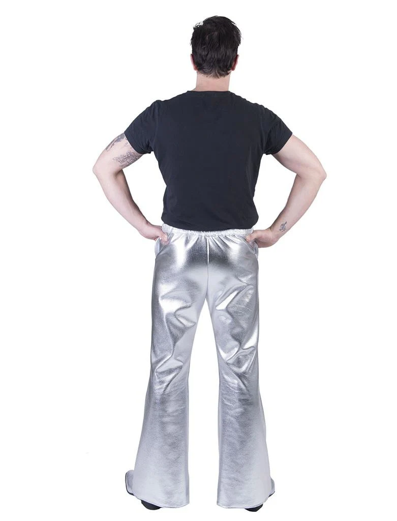 Disco Broek Fever zilver - Image 2
