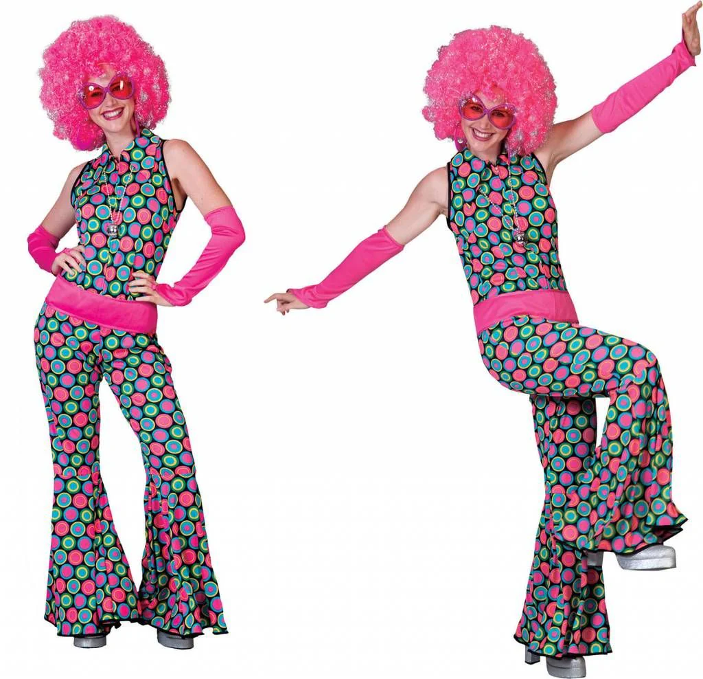 Disco Polka Jumpsuit voor dames - Image 2