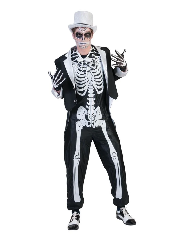 Dodelijk bruidegompak voor Halloween