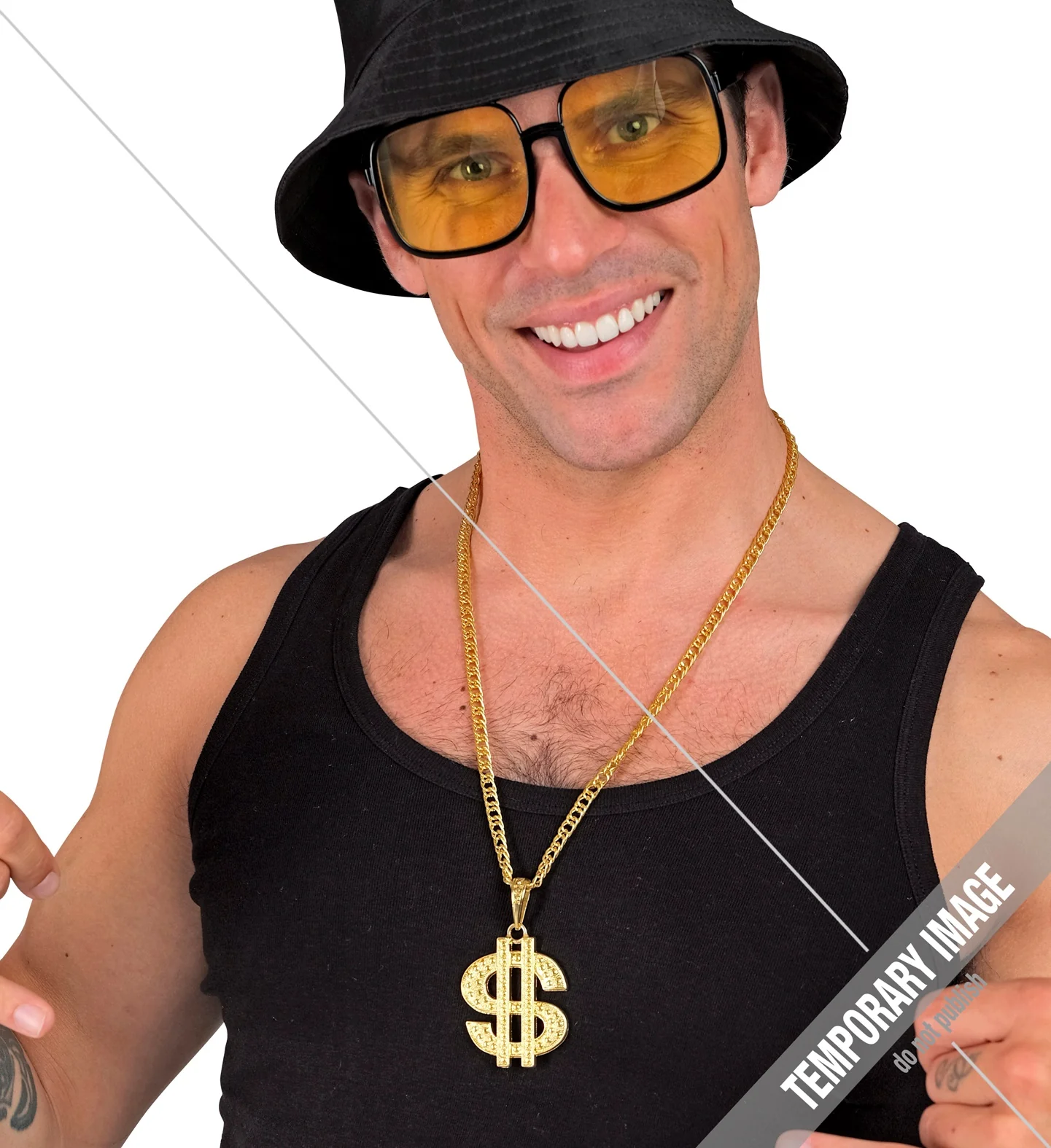 Ketting dollar goud - Image 5