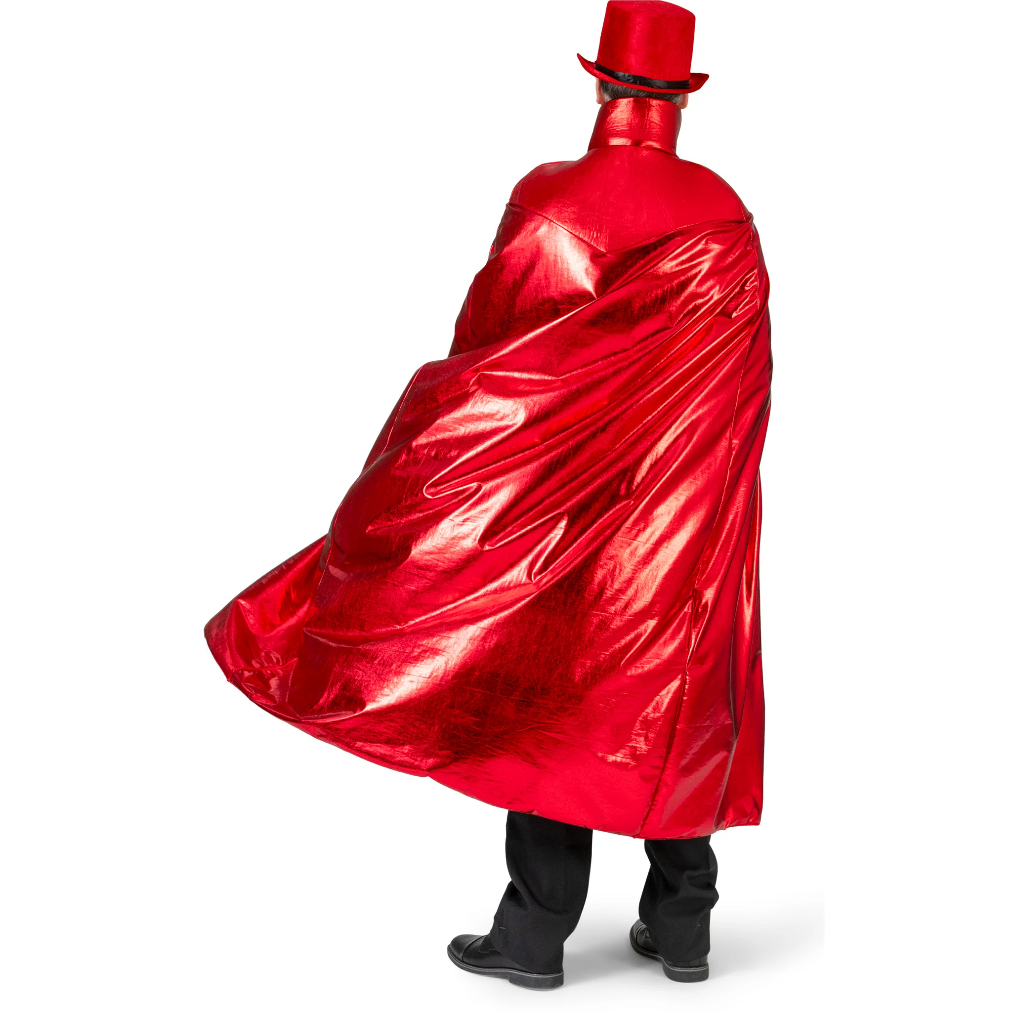 Duivel cape volwassenen rood - Image 2