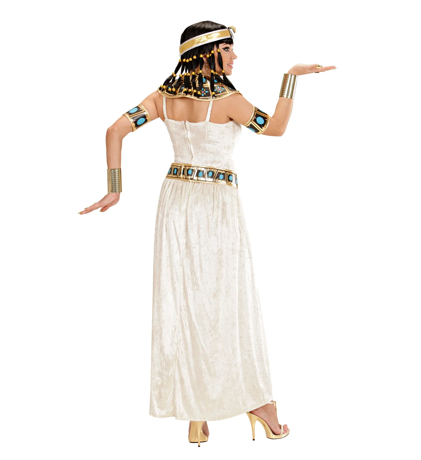 Egyptische koningin jurk Cleo - Image 3