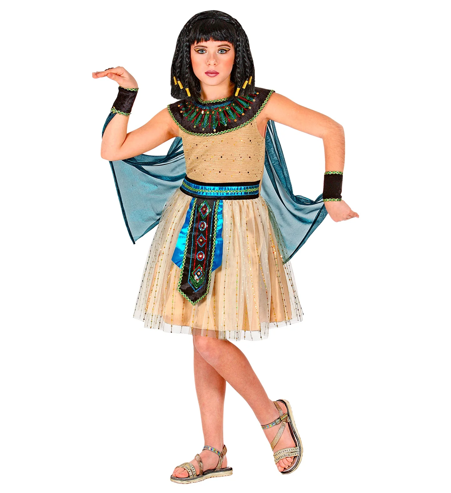 Egyptische koningin jurk - Image 5