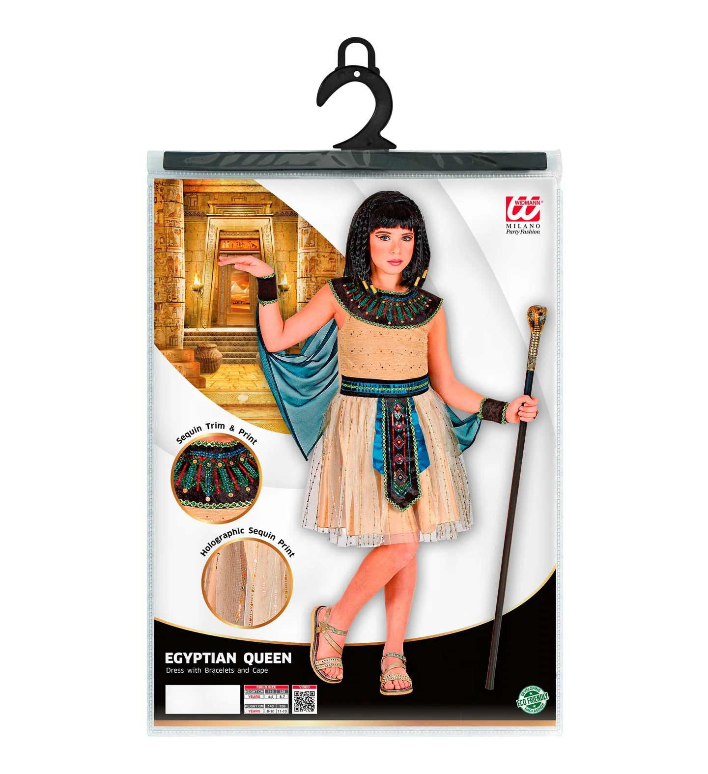 Egyptische koningin jurk - Image 6