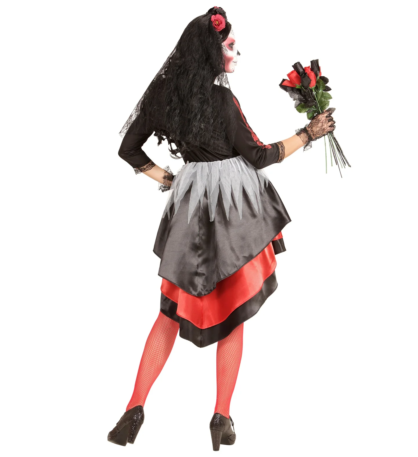 Enge Bruid Dia De Los Muertos jurk - Image 3