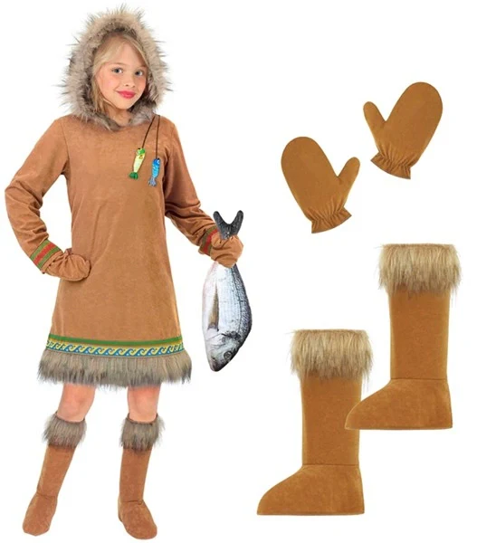 Eskimo meisje kostuum Jesse kinderen - Image 3