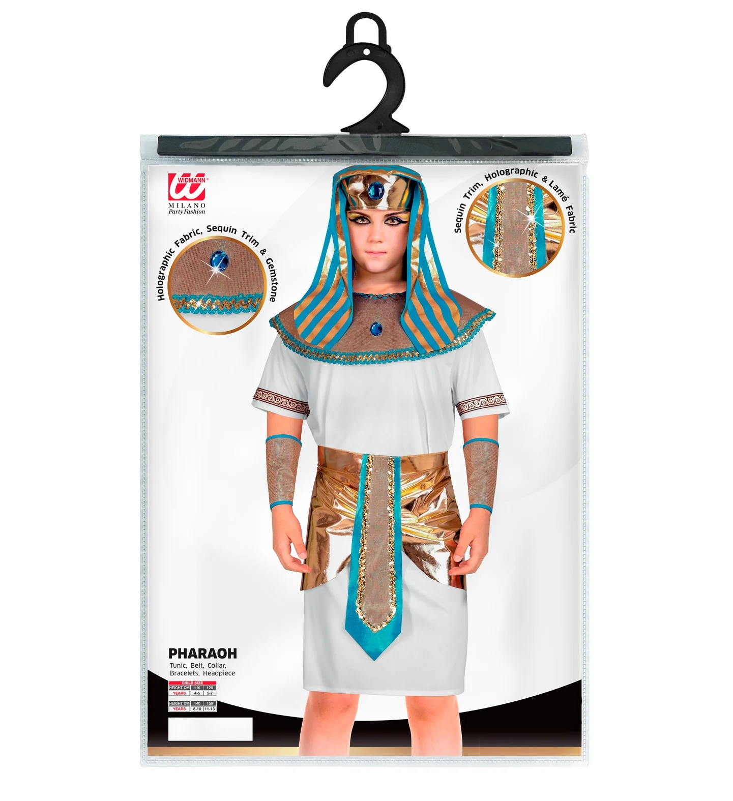 Farao kostuum Thoth kind - Image 2