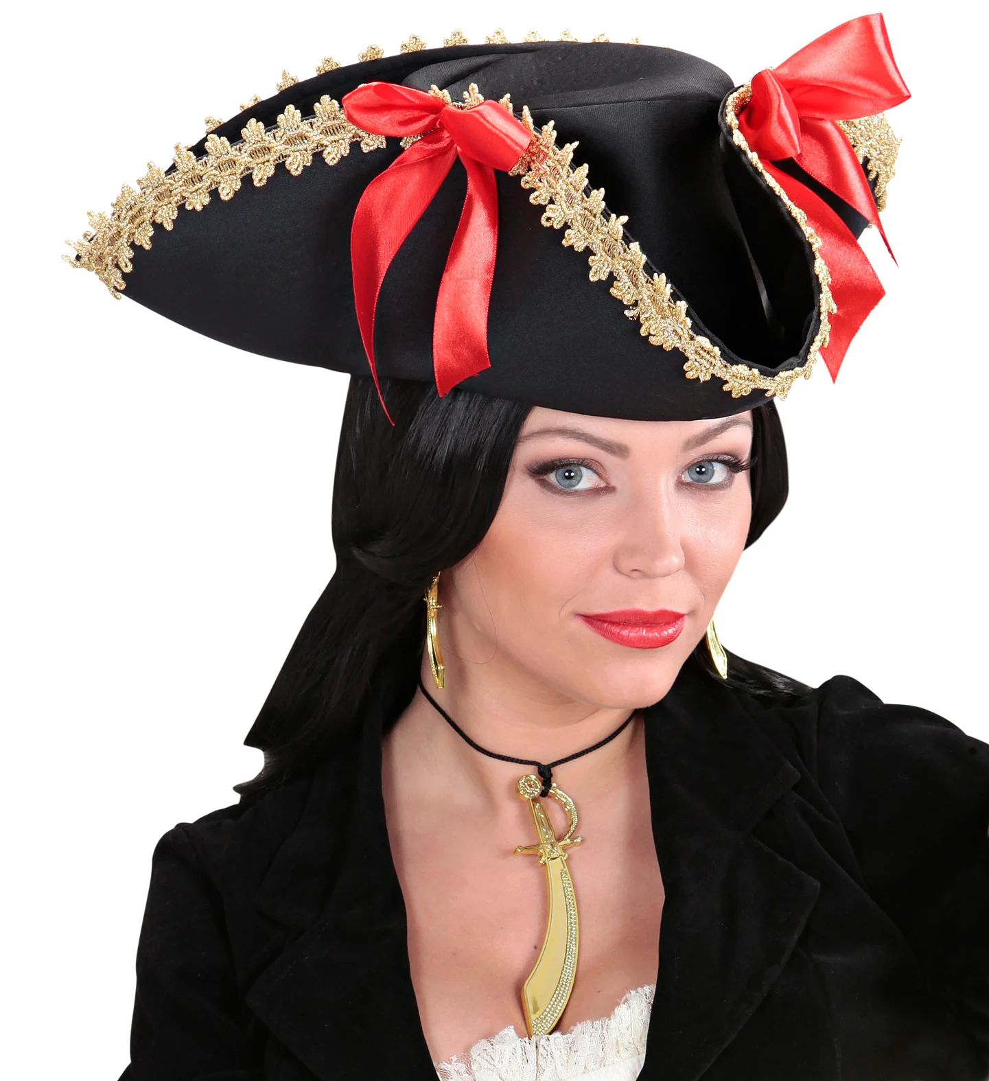 Piraten ketting zwaard goud - Image 2