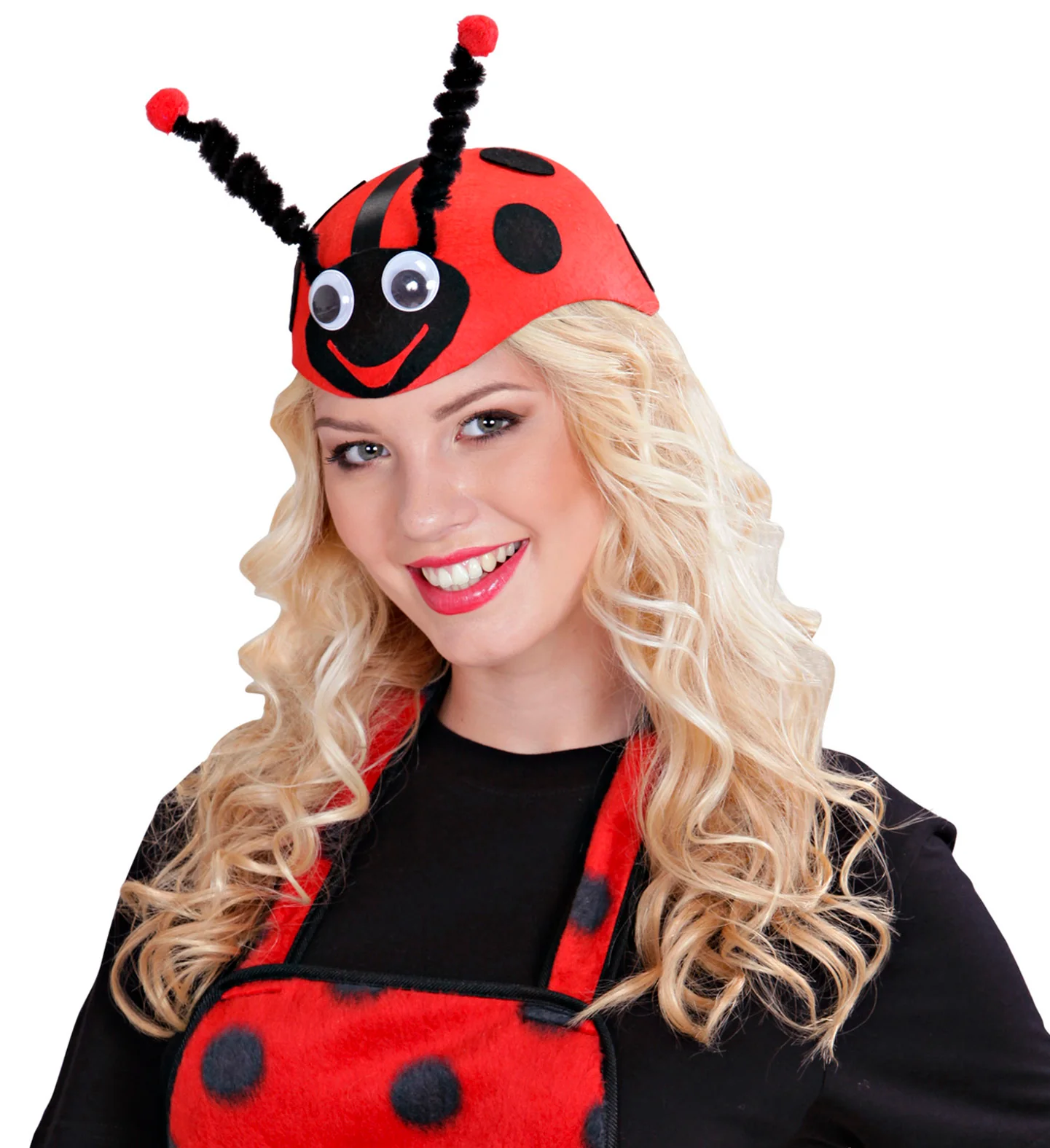 Lieveheersbeestje hoed vilt - Image 3