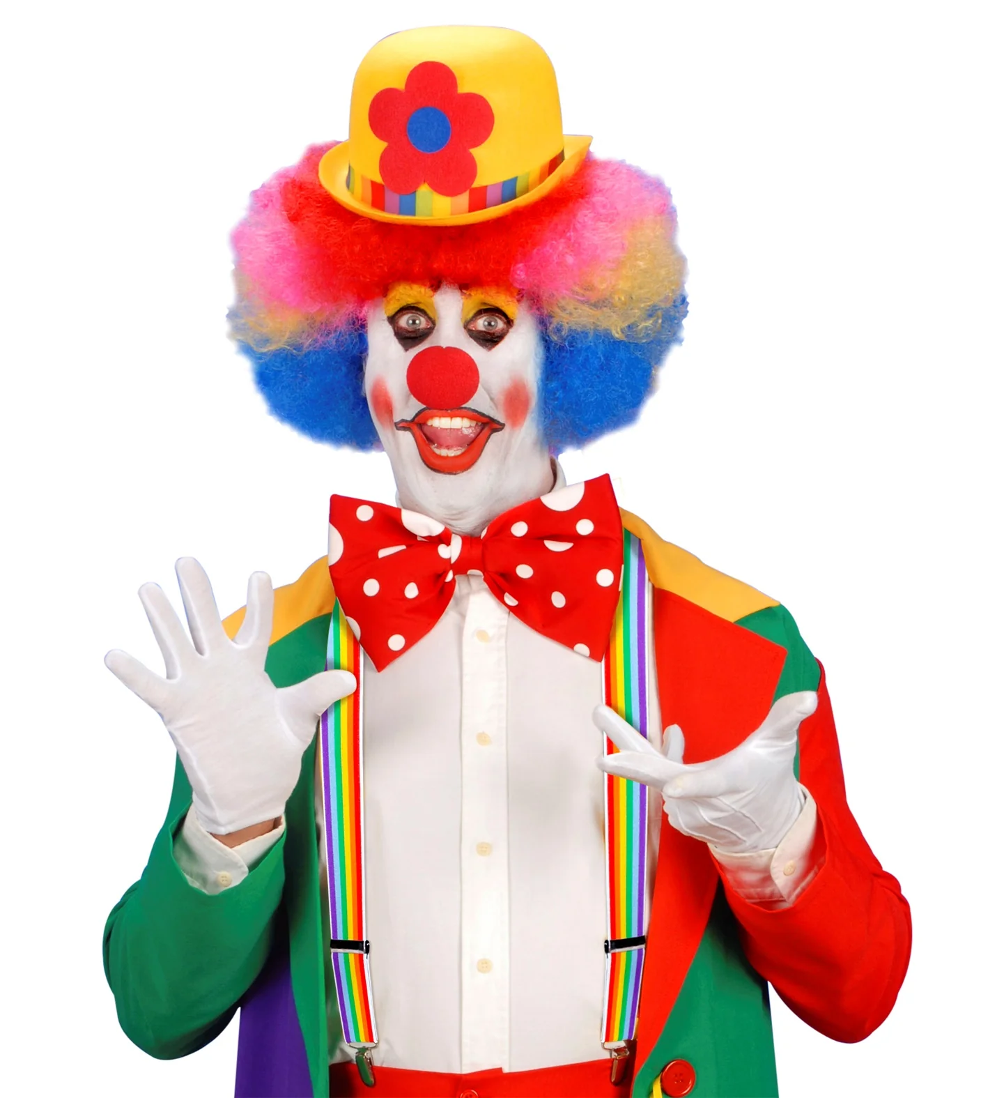 Regenboog bretels rechte streep - Image 2
