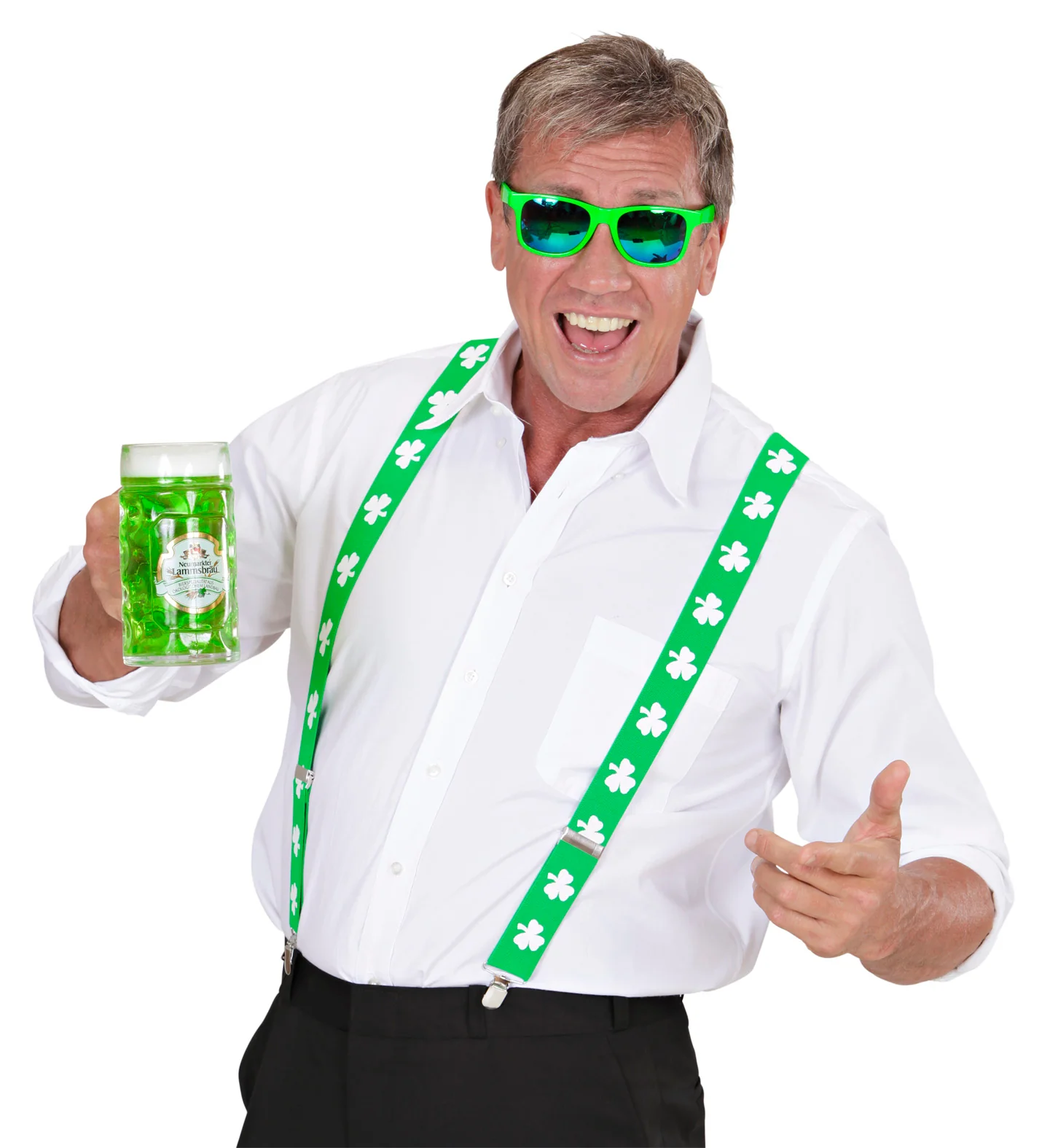 St. Patrick's day bretels klavertje - Image 6