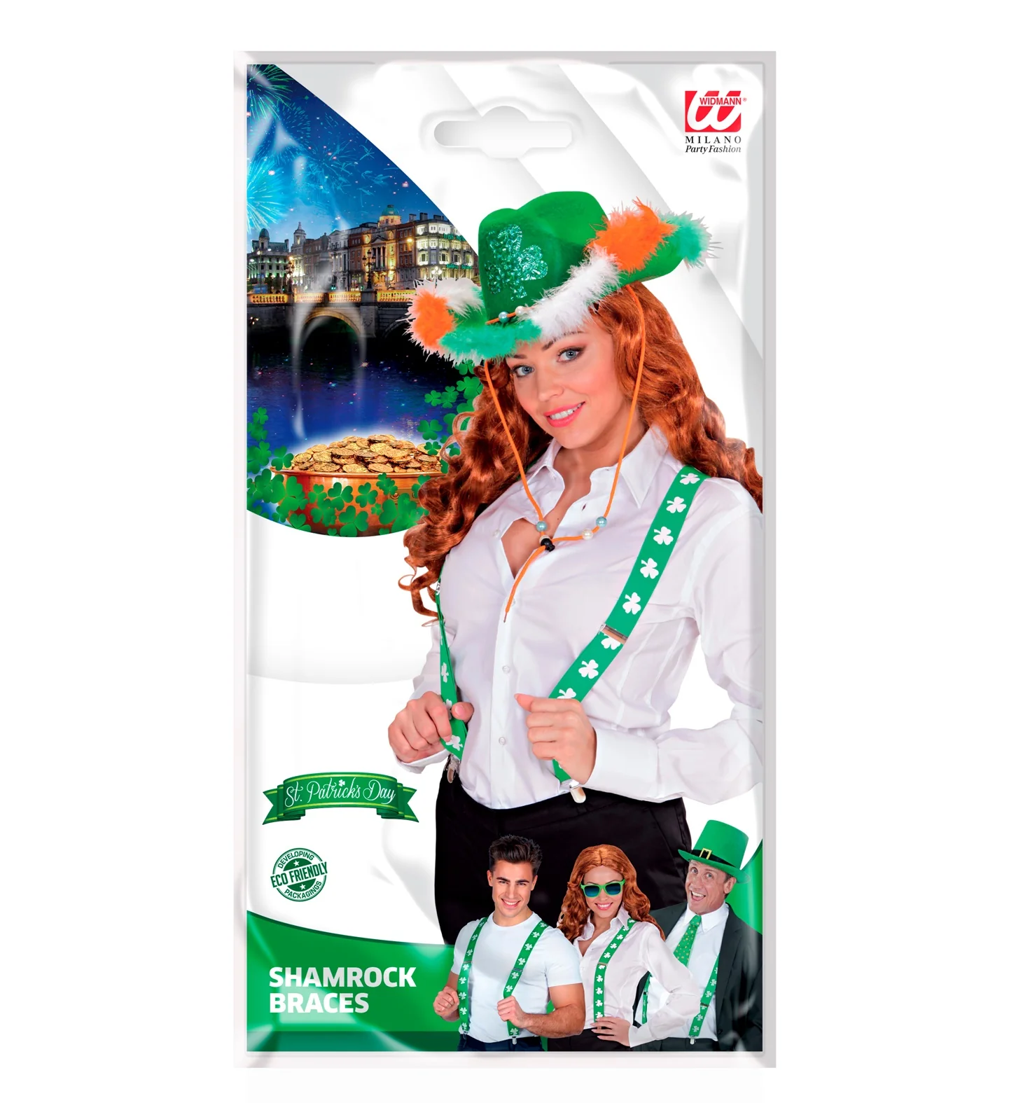 St. Patrick's day bretels klavertje - Image 9