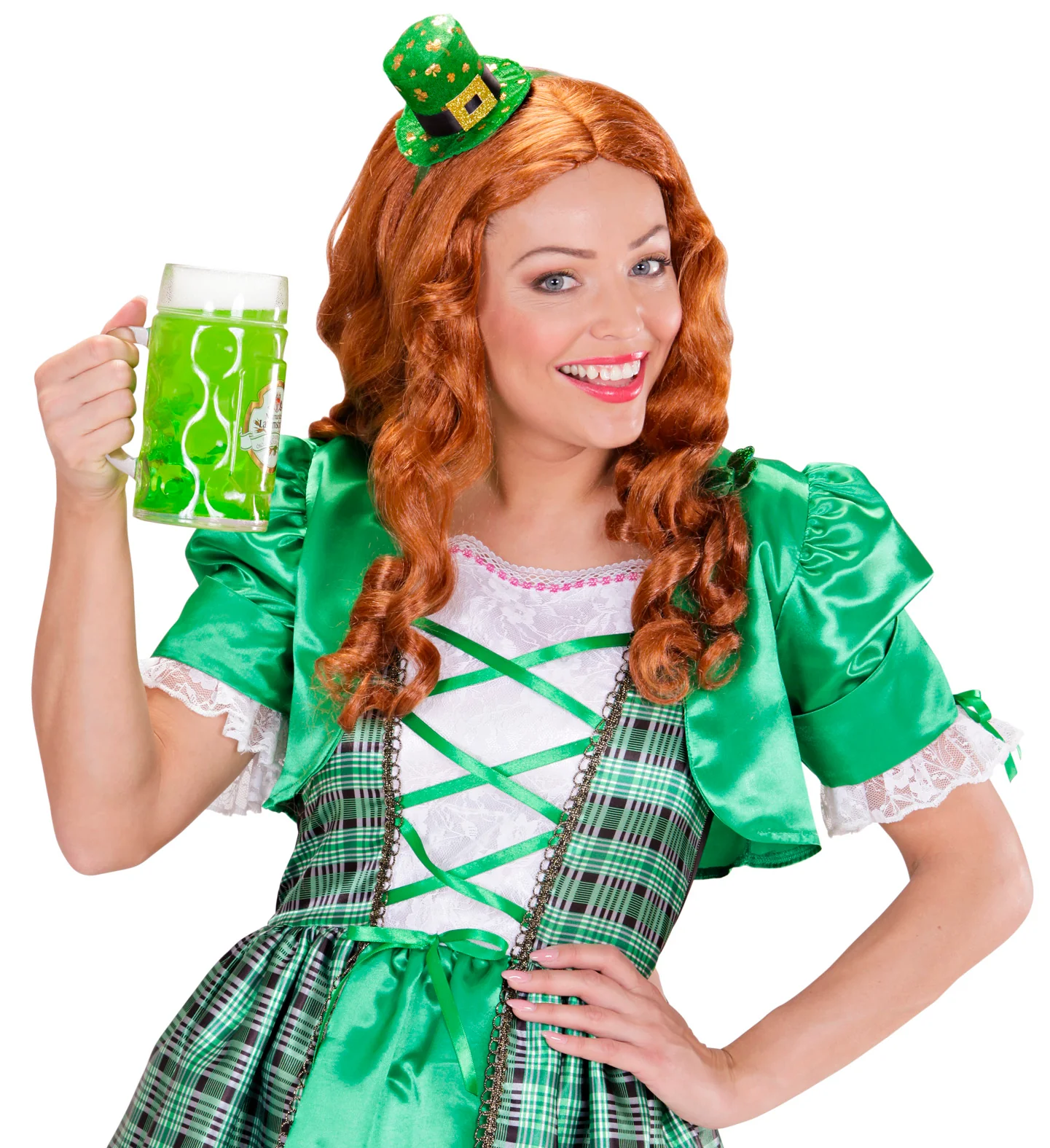 St. Patrick's day mini hoedje op haarband - Image 4