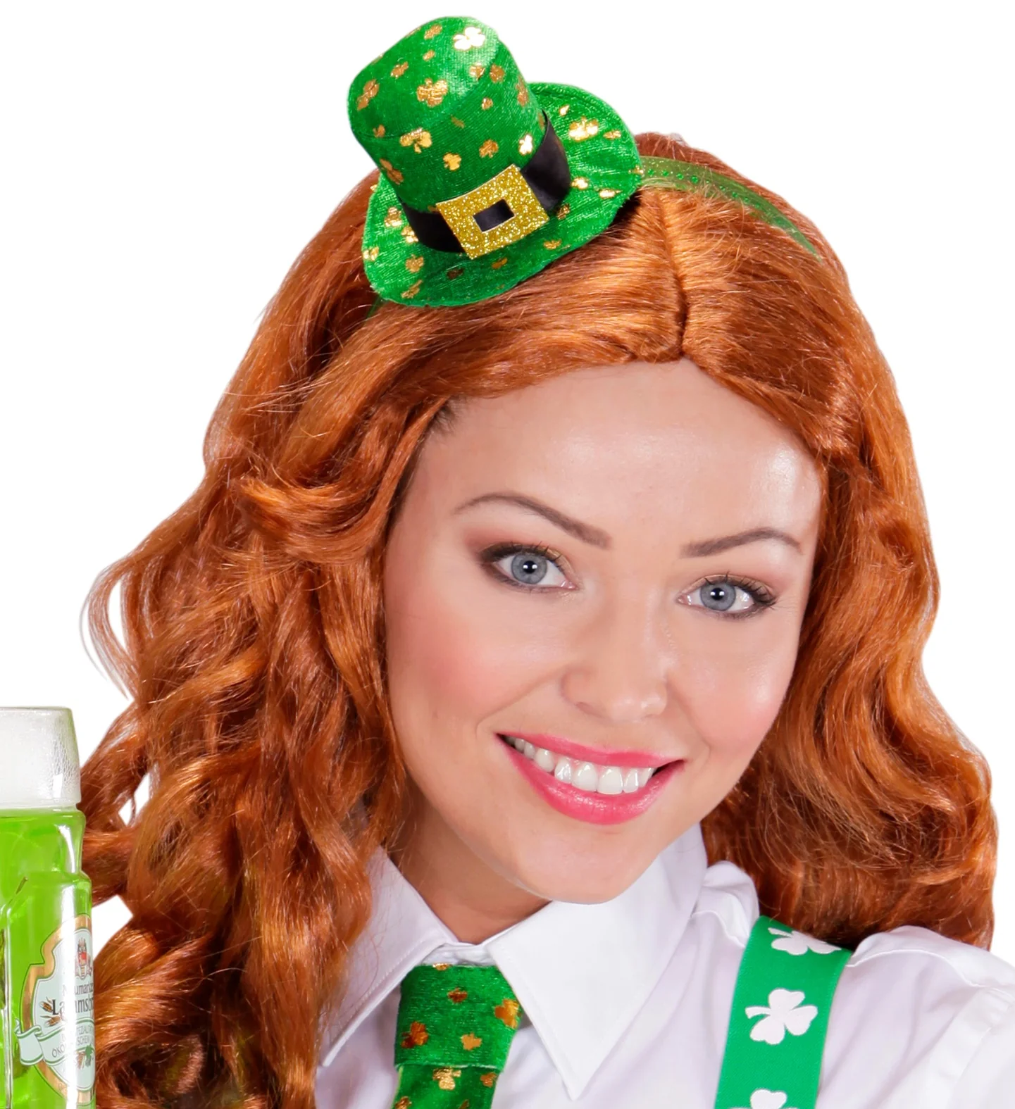 St. Patrick's day mini hoedje op haarband - Image 5