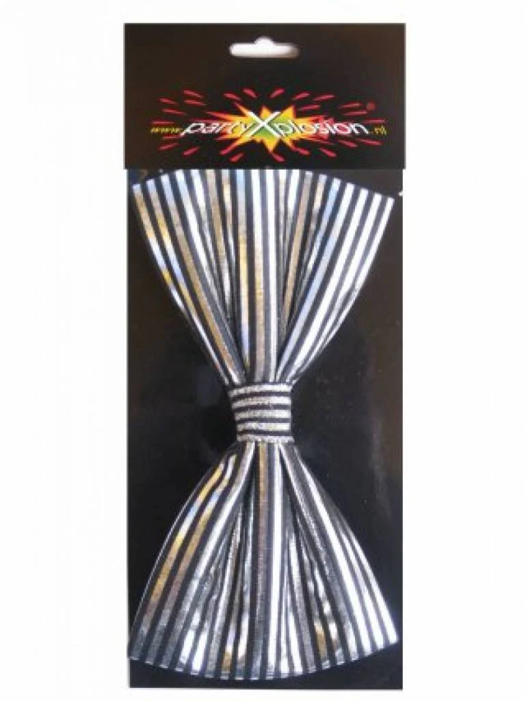 Zilver strikje met strepen - Image 2