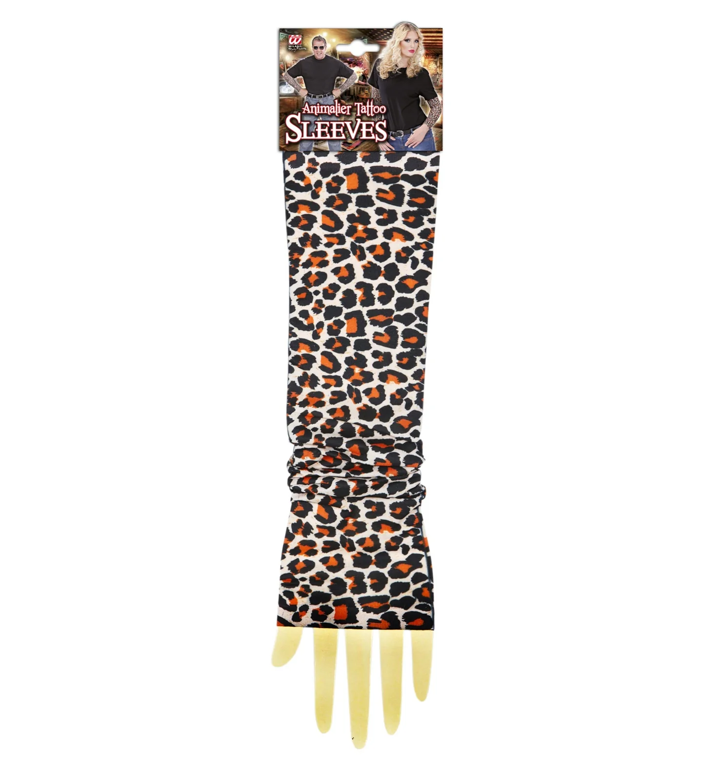 Tattoo mouwen sleeve luipaard print - Image 6