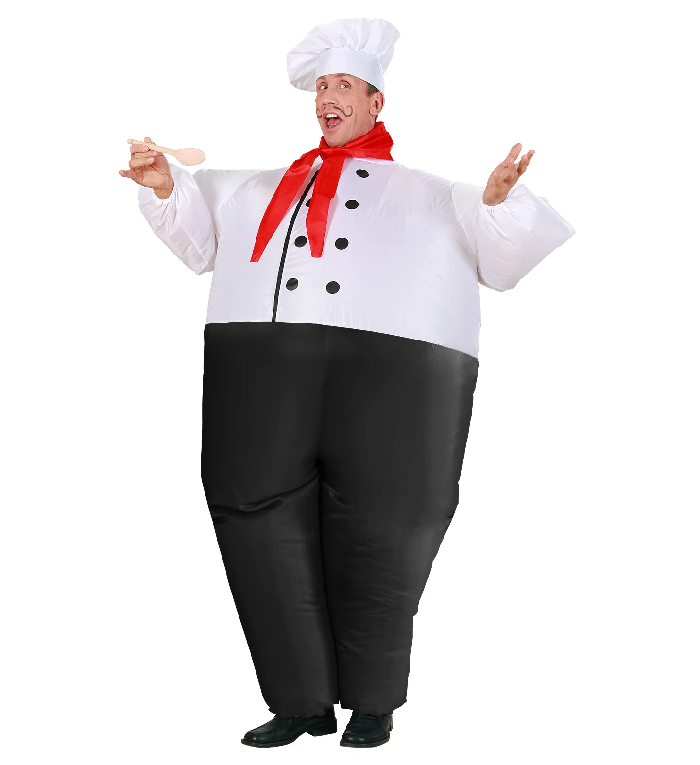 Opblaasbaar Chef kok kostuum - Image 3