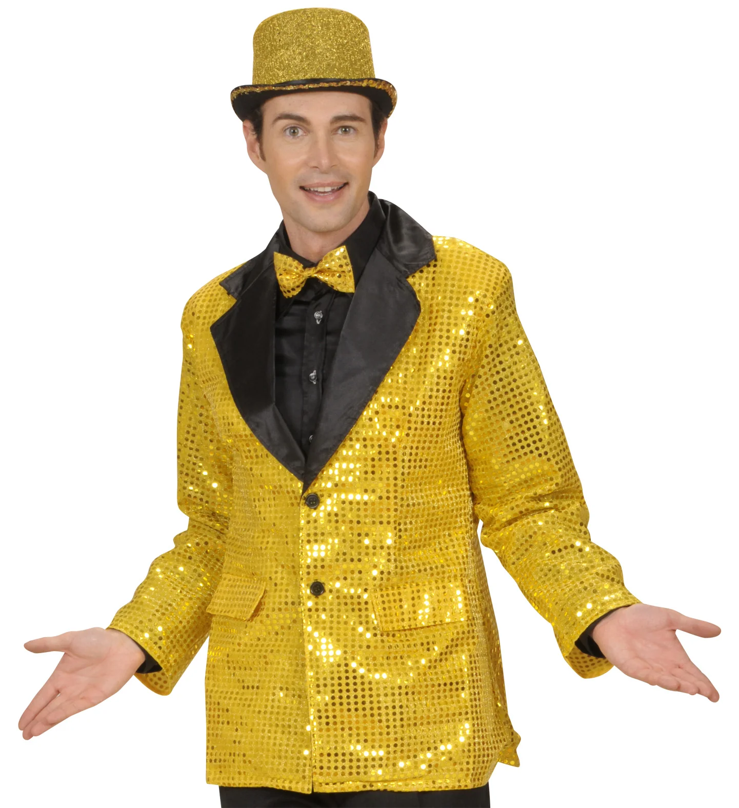 Pailletten jas goud heren - Image 2