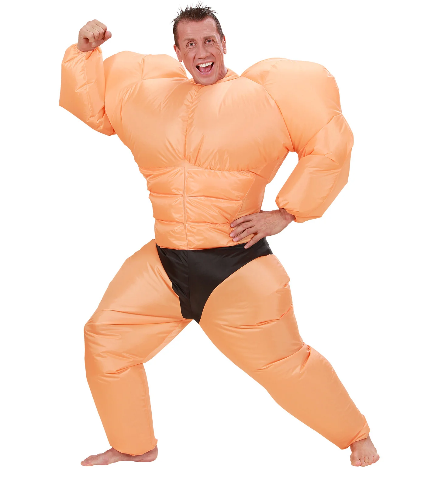 Opblaasbaar bodybuilder gespierd kostuum - Image 3
