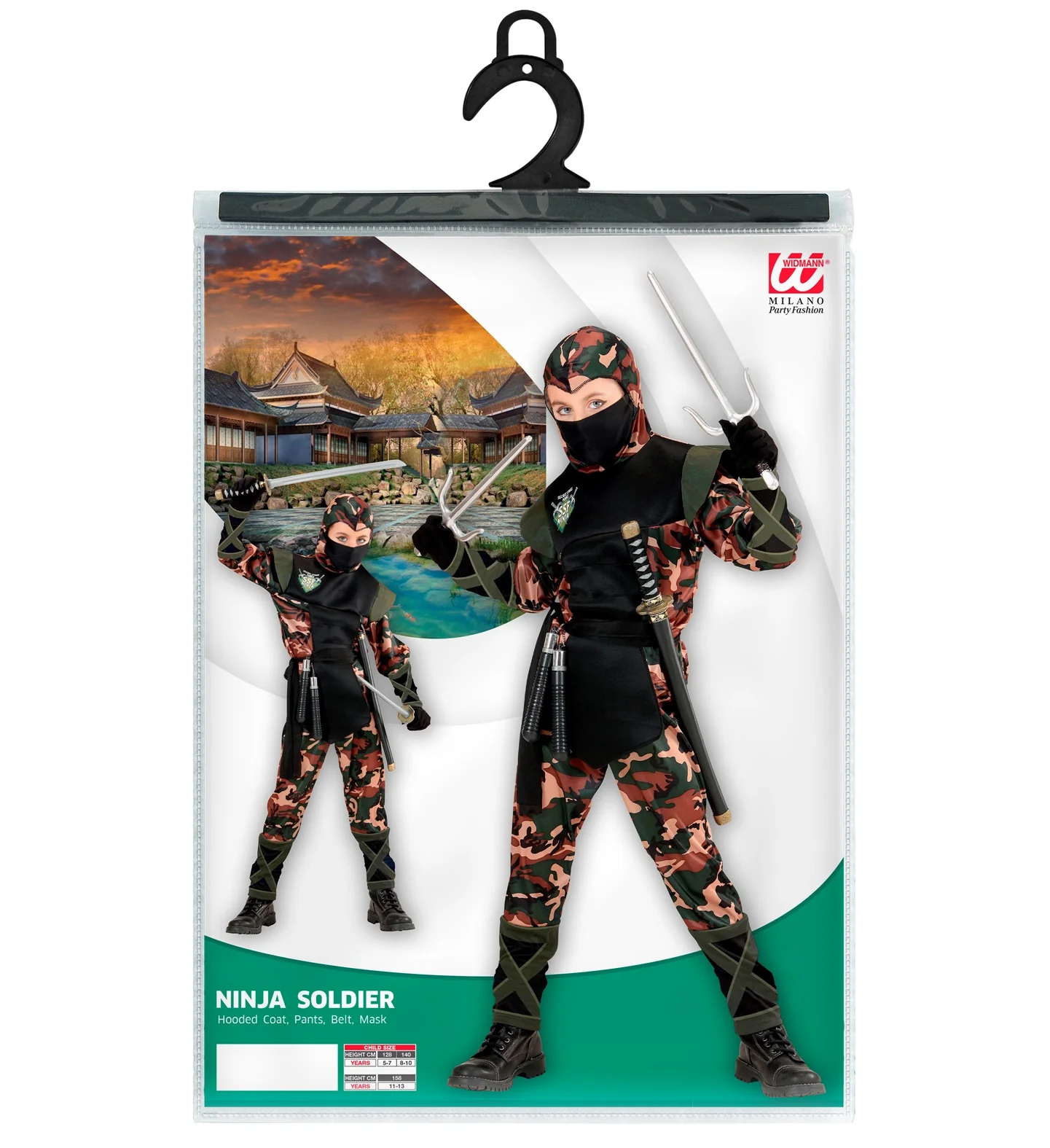 Soldaten kostuum Finn kinderen - Image 3