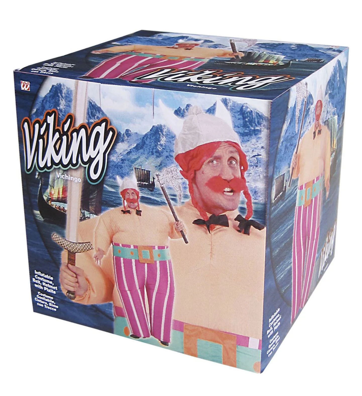 Opblaasbaar Viking kostuum - Image 4