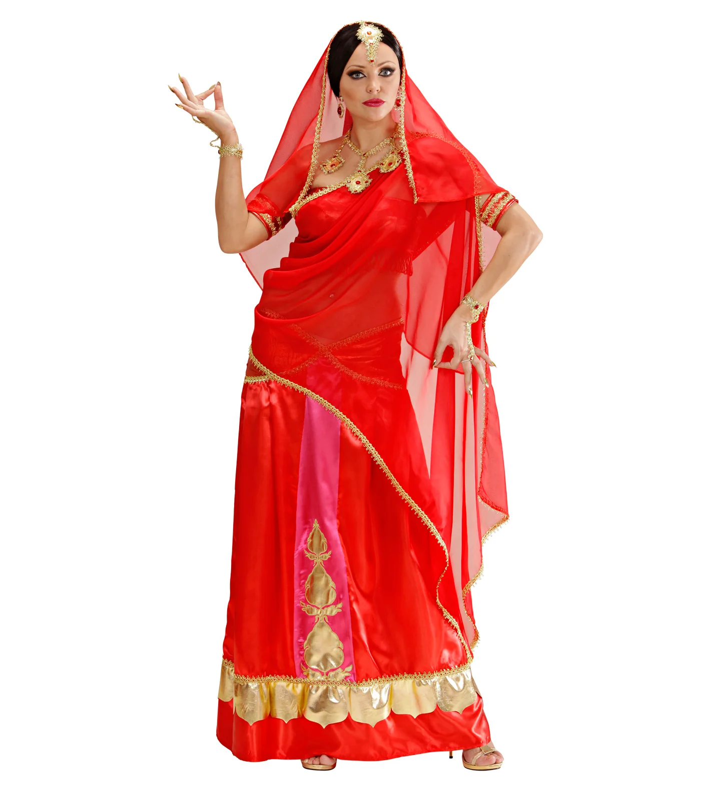 Bollywood pak rood Indische vrouw - Image 3