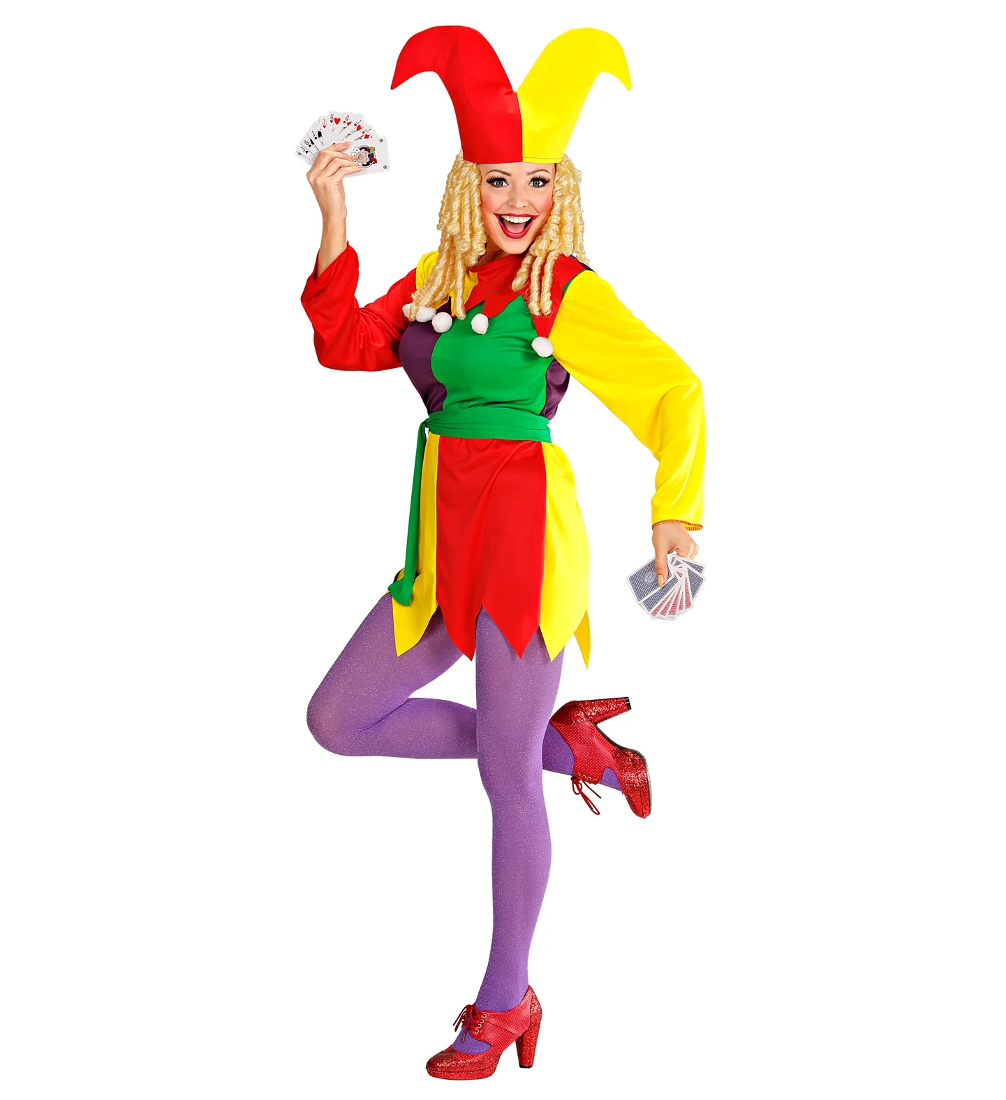 Joker kostuum dames Nar - Image 2