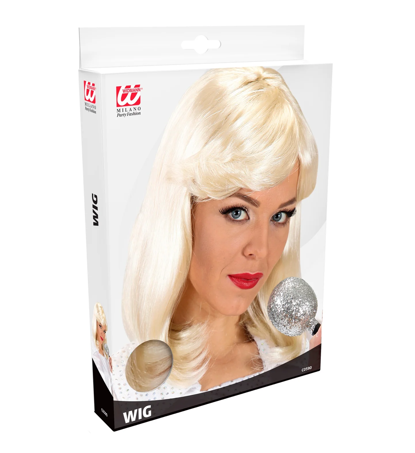 Agnetha popster pruik AB - Image 3