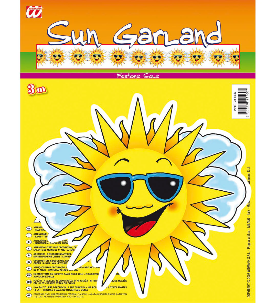 Feestslinger zon 3 meter - Image 2